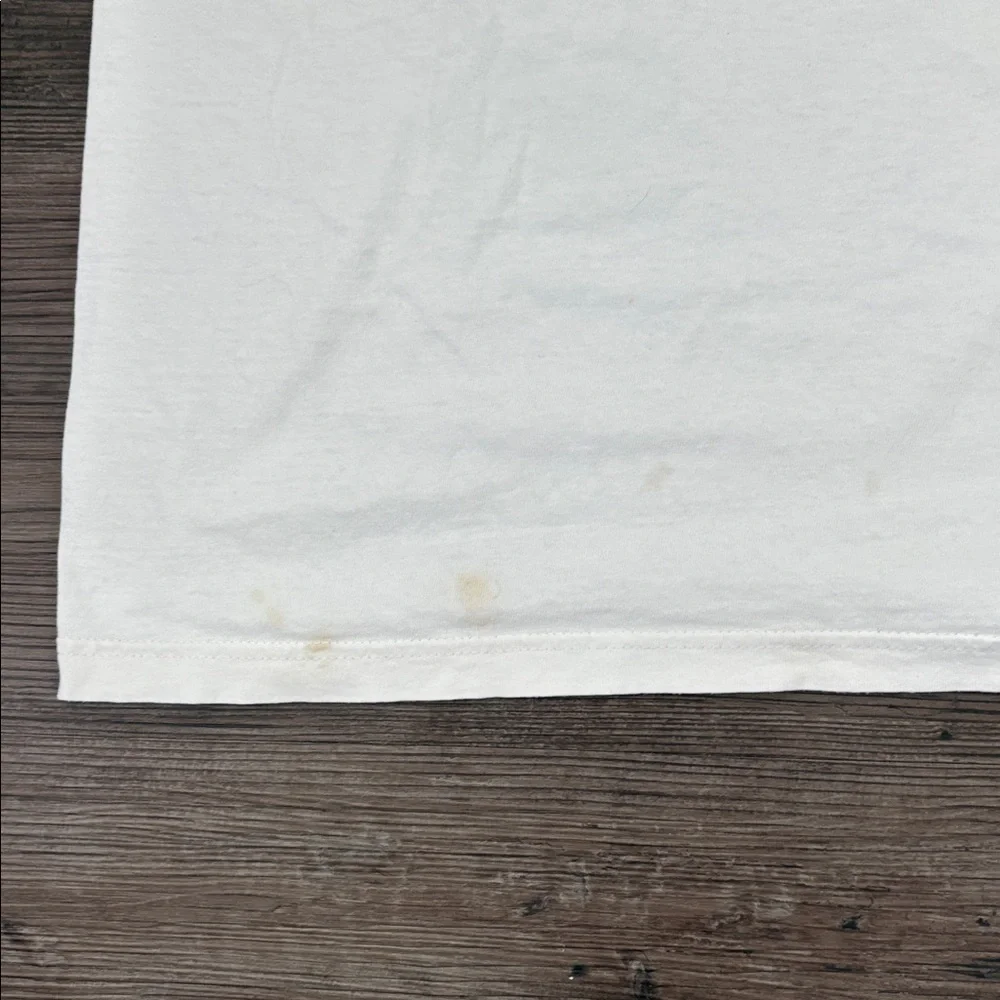 VINTAGE 1990S WHITE TIGER ANIMAL GRAPHIC SHORT SLEEVE TSHIRT MENS 2XL - Picture 11 of 11